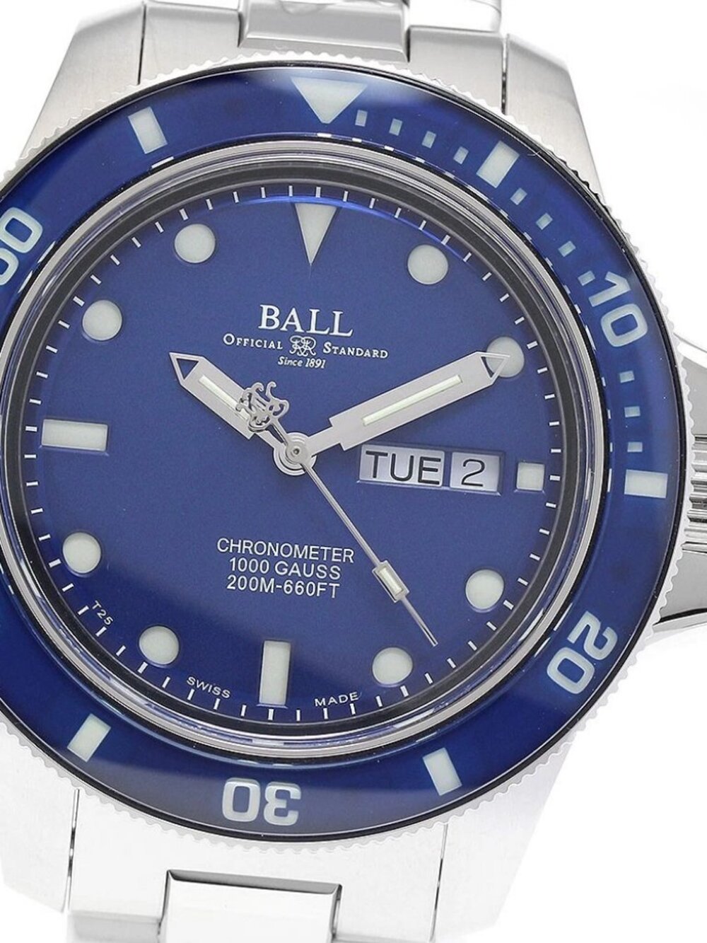 BALLWATCH Engineer Hydrocarbon Original DM2218B-S1CJ-BE Automatic Men's